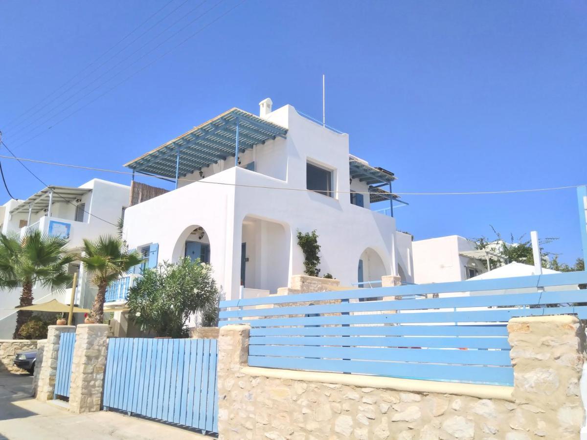 Villa Danae - Seaside Villa With Pool & Hot Tub ピソ ・リバディ エクステリア 写真