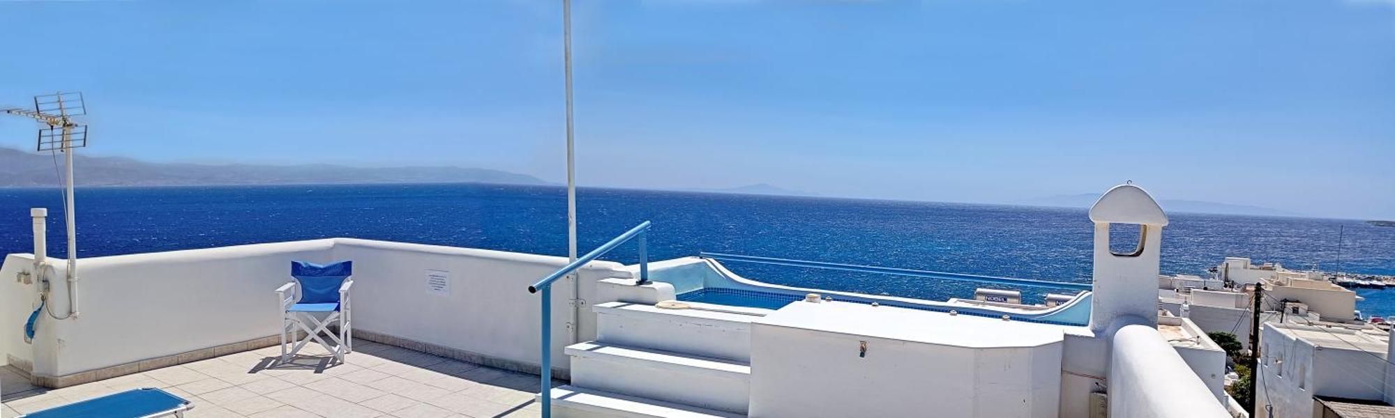 Villa Danae - Seaside Villa With Pool & Hot Tub ピソ ・リバディ エクステリア 写真